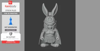 Bugs Bunny Leonidas Ring Figure