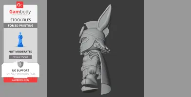 Bugs Bunny Leonidas Ring Figure