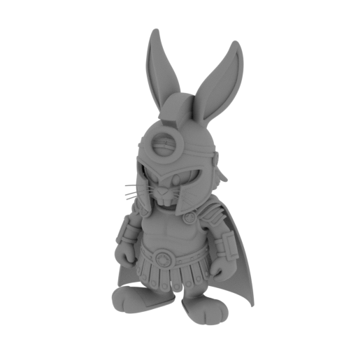 Bugs Bunny Leonidas Ring Figure.stl