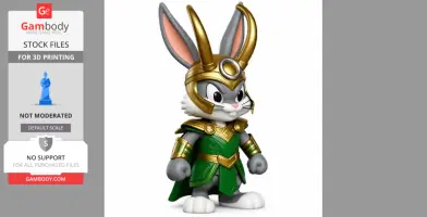 Bugs Bunny Loki Ring Figure