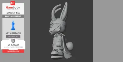 Bugs Bunny Loki Ring Figure
