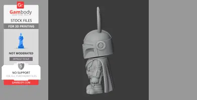 Bugs Bunny Mandalorian Ring Figure