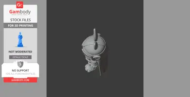 Bugs Bunny Mandalorian Ring Figure
