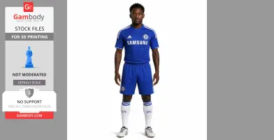Michael Essien Figurine