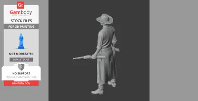 Iron Mustang Cowboy Gunslinger