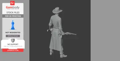 Iron Mustang Cowboy Gunslinger