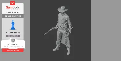 Iron Mustang Cowboy Gunslinger