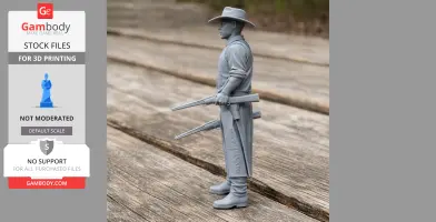 Iron Mustang Cowboy Gunslinger