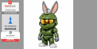 Bugs Bunny Master Chief Ring Figure