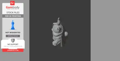 Bugs Bunny Medieval Knight Ring Figure