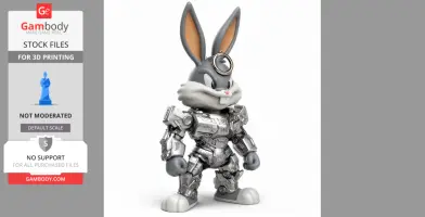 Bugs Bunny Megatron Ring Figure