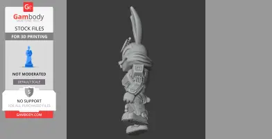 Bugs Bunny Megatron Ring Figure