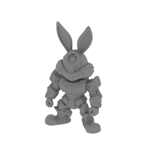 Bugs Bunny Megatron Ring Figure.stl