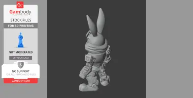 Bugs Bunny Megatron Ring Figure