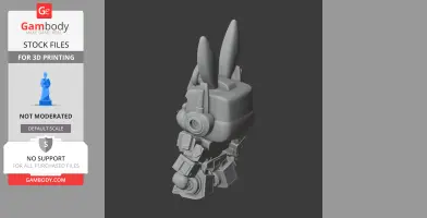 Bugs Bunny Optimus Prime Ring Figure