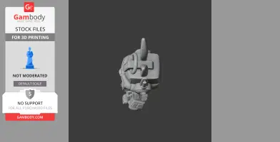 Bugs Bunny Optimus Prime Ring Figure