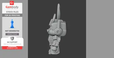 Bugs Bunny Optimus Prime Ring Figure