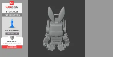 Bugs Bunny Optimus Prime Ring Figure