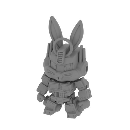 Bugs Bunny Optimus Prime Ring Figure.stl