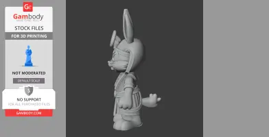 Bugs Bunny Pharaoh Ring Figure