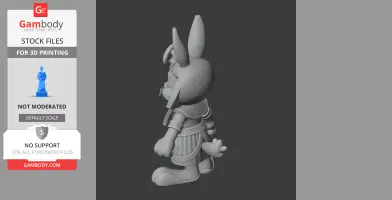 Bugs Bunny Pharaoh Ring Figure