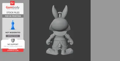Bugs Bunny Pharaoh Ring Figure