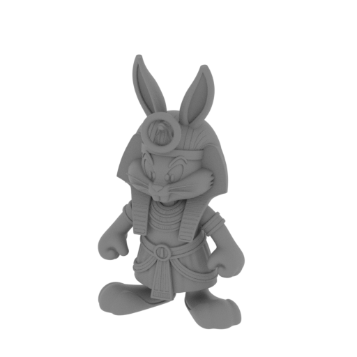 Bugs Bunny Pharaoh Ring Figure.stl