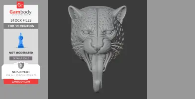 Jaguar HEAD WALL HANGER COAT AND KEY HOLDER HOOK