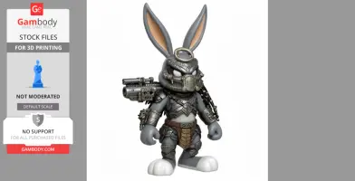 Bugs Bunny Predator Ring Figure