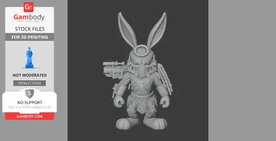 Bugs Bunny Predator Ring Figure