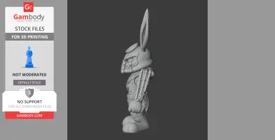 Bugs Bunny Predator Ring Figure