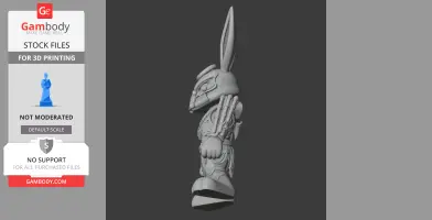 Bugs Bunny Predator Ring Figure