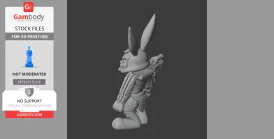 Bugs Bunny Predator Ring Figure