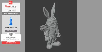 Bugs Bunny Predator Ring Figure