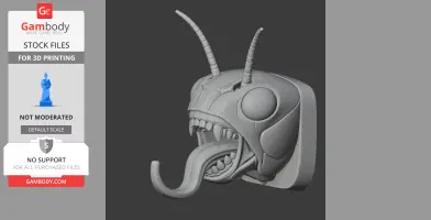 Cricket HEAD WALL HANGER COAT AND KEY HOLDER HOOK