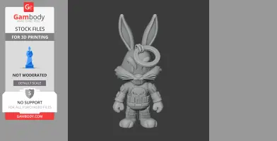 Bugs Bunny Punisher Ring Figure