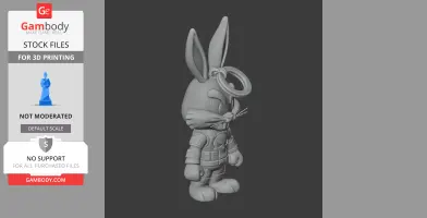 Bugs Bunny Punisher Ring Figure