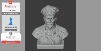 Akbar the Great Bust