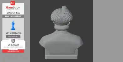 Akbar the Great Bust
