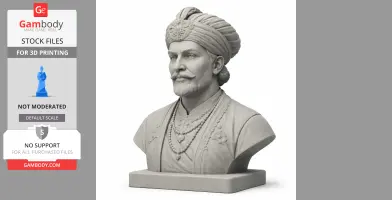 Akbar the Great Bust