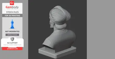 Akbar the Great Bust