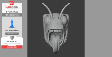 Grasshopper HEAD WALL HANGER COAT AND KEY HOLDER HOOK