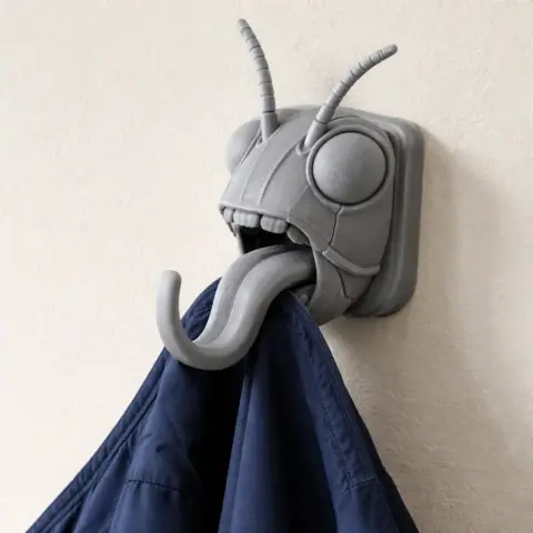 Grasshopper HEAD WALL HANGER COAT AND KEY HOLDER HOOK