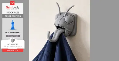 Grasshopper HEAD WALL HANGER COAT AND KEY HOLDER HOOK