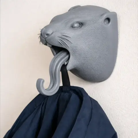 Marmot HEAD WALL HANGER COAT AND KEY HOLDER HOOK