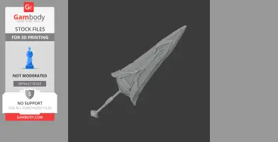 Artian Blade I Monster Hunter - Cosplay Prop STL