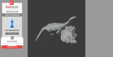 Mendozasaurus - Prehistoric Animal STL