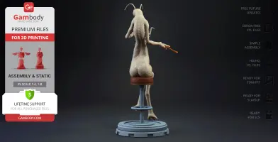 MIB Worms Armed & Relaxed 3D Printer Files | Assembly