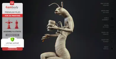 MIB Worms Armed & Relaxed 3D Printer Files | Assembly
