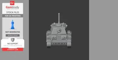 A10 Cruiser - Tank Model STL